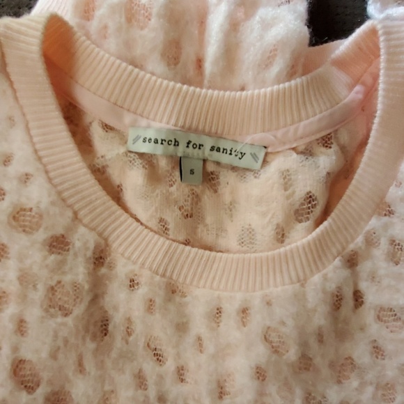 Search For Sanity Burnout Sweater Size Small - Picture 2 of 4